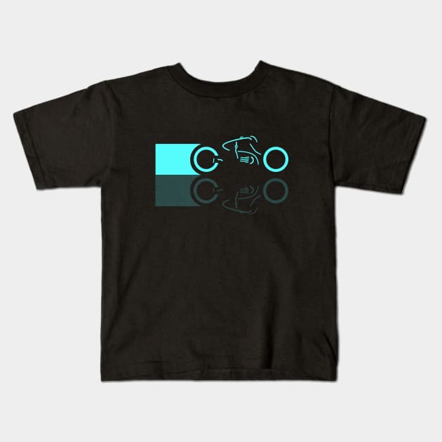 Enter the Grid Kids T-Shirt by HellraiserDesigns